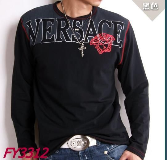 Versace long-sleeve T-shirts men-V5801S - Click Image to Close